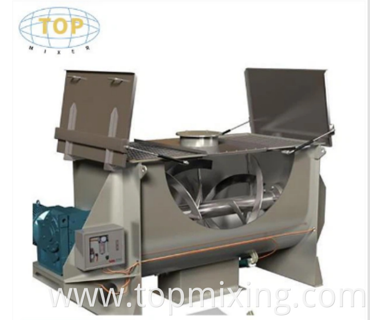 Stainless Steel Ribbon Blender Mixer1